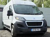 Used Peugeot Boxer 131 HP (96 kW) 2018 White Van