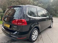 Used VW Sharan SEL 200 HP (147 kW) 2015 Black MPV