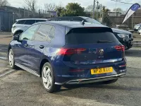 Used VW Golf VII GTE 204 HP (150 kW) 2021 Blue Hatchback
