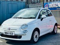 Used Fiat 500 Lounge 69 HP (50 kW) 2014 White Hatchback