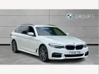 Used BMW 530 M Sport 265 HP (194 kW) 2019 White Estate