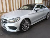Used Mercedes C220 AMG Line Premium 2018 Silver Coupe