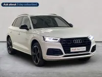 Begagnad Audi Q5 Black Edition 190 HK (139 kW) 2019 Vit SUV