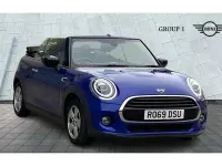 Used Mini Cooper Cabriolet Classic 136 HP (100 kW) 2019 Starlight blue Cabriolet