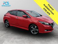 Used Nissan Leaf N-Connecta 110 kW (150 HP) 2022 Red Hatchback