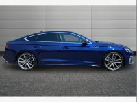 Used Audi A5 S-Line 200 HP (147 kW) 2024 Blue Hatchback
