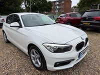 Used BMW 118 Sport Line 2018 White Hatchback