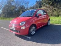 Used Fiat 500 Pop 70 HP (51 kW) 2022 Orange Cabriolet