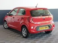 Used Kia Picanto 2018 Red Hatchback