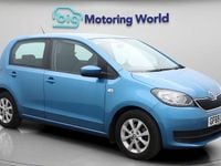 Used Skoda Citigo SE 60 HP (44 kW) 2019 Blue Hatchback