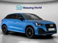 Used Audi Q2 Black Edition 150 HP (110 kW) 2021 Blue SUV