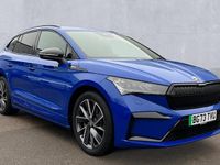 Used Skoda Enyaq iV SportlinePlus 194 kW (265 HP) 2023 Energy blue SUV