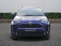 Used Toyota Yaris Hybrid Design 2024 Blue Hatchback