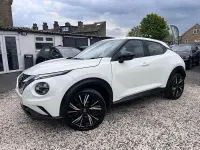 Begagnad Nissan Juke Acenta Premium 114 HK (83 kW) 2025 Vit SUV