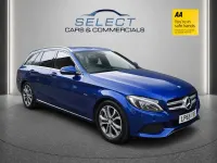 Begagnad Mercedes C350e 2016 Blå Kombi