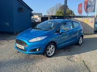 Used Ford Fiesta Zetec 2014 Blue Hatchback