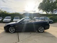 Used Saab 9-3 Cabriolet Aero 2008 Black Cabriolet