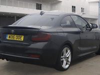 Used BMW 228 M Sport 2016 Black Coupe