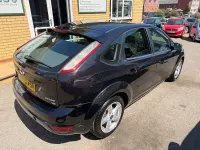 Used Ford Focus Zetec 2009 Panther black Hatchback