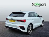 Used Audi A3 Black Edition 150 HP (110 kW) 2023 White Sedan