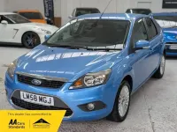 Used Ford Focus Titanium 125 HP (91 kW) 2009 Blue Hatchback
