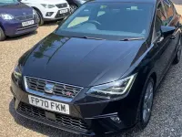 Used Seat Ibiza FR 95 HP (69 kW) 2020 Black Hatchback