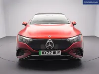 Used Mercedes EQE350 AMG line 214 kW (292 HP) 2022 Red Sedan