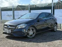 Usado Mercedes A180 AMG line 2018 Preto Citadino