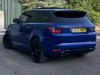 Used Land Rover Range Rover Sport SVR 2018 Blue SUV