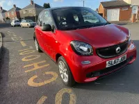 Used Smart ForFour Passion 71 HP (52 kW) 2017 Black Hatchback