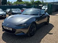 Used Mazda MX5 160 HP (117 kW) 2017 Grey Cabriolet