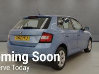 Used Skoda Fabia SE 110 HP (80 kW) 2017 Blue Hatchback