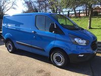 Used Ford Transit Custom 105 HP (77 kW) 2022 Blue Van