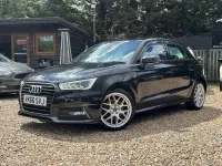Used Audi A1 Sportback S-Line 125 HP (91 kW) 2016 Black Hatchback