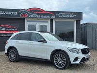Used Mercedes GLC220 AMG line 2018 White Estate