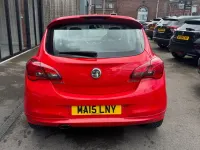 Used Vauxhall Corsa SRi 100 HP (73 kW) 2015 Red Hatchback