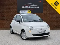 Used Fiat 500 Pop 69 HP (50 kW) 2015 White Hatchback