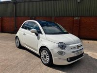 Used Fiat 500 Lounge 2019 White Hatchback