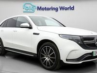 Used Mercedes EQC400 AMG line 300 kW (408 HP) 2022 White SUV