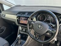 Used VW Touran Family 150 HP (110 kW) 2020 Blue MPV