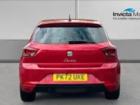 Used Seat Ibiza XCELLENCE Lux 110 HP (80 kW) 2022 Desire red metallic Hatchback