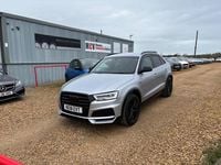 Used Audi Q3 Black Edition 150 HP (110 kW) 2018 Silver SUV