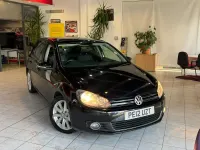 Used VW Golf VII GT 140 HP (102 kW) 2012 Black Hatchback