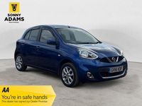 Used Nissan Micra Acenta 80 HP (58 kW) 2016 Blue Hatchback
