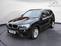 Used BMW X3 Sport Line 190 HP (139 kW) 2016 Black SUV