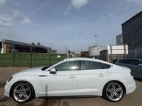 Used Audi A5 Sportback S-Line 2019 White Hatchback