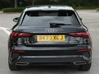 Used Audi A3 S-Line 110 HP (80 kW) 2023 Black Sedan