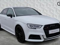 Used Audi S3 Sportback Black Edition 296 HP (217 kW) 2020 White Hatchback