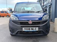 Used Fiat Doblò Pop 95 HP (69 kW) 2018 Blue MPV