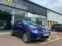 Used Nissan Juke Tekna 2017 Blue SUV